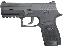 P250 Compact .357SIG 3.9 Inch Barrel Siglite Night Sights Black