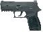 P250 Compact .40 S&W 3.9 Inch Barrel Contrast Sights Black Nitro