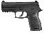 P320 Compact Striker 9mm 3.9 Inch Barrel Contrast Sights Black N