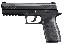 P320 Full Striker 9mm 4.7 Inch Barrel Contrast Sights Black Nitr