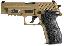 P226 MK-25 Desert 9mm 4.4 Inch Barrel Siglite Night Sights Flat