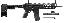 MCX Pistol With Conversion Kit .300 AAC Blackout 9 Inch Barrel A