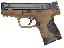 M&P Compact 9mm 3.5 Inch Barrel Ambidextrous Manual Safety Plast