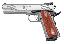 Model SW1911 .45 ACP 5 Inch Barrel Matte Stainless Finish Wood G