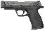 M&P Full Size .45 ACP 4.5 Inch Barrel Black Melonite Finish Whit