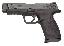 M&P Full Size .45 ACP 4.5 Inch Barrel Black Melonite Finish Whit