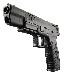XDM-5.25 9x19mm 5.25 Inch Match Grade Barrel Red Fiber Optic Fro