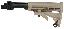 AK T6 Six-Position Collapsible Stock Dark Earth
