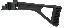 AK Folding Stock Black