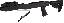 SKS T6 Six-Position Collapsible Stock Spike Bayonet Cut Black