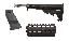 Intrafuse AR-15 Stock Set Black