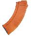 Magazine Smooth Side For AK-47 7.62x39mm 30 Rounds Orange