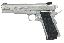Model 1911 .45 ACP 5 Inch Barrel Stainless Steel Finish Novak Si