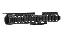 Delta-CX Free Float Drop-In BattleRail 12 Inch Black
