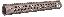 Alpha Rail 15-Inch Flat Dark Earth