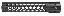 BattleRail Revolution Rail 11 Inches Black Carbon Fiber