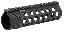 BattleRail Alpha 308 for DPMS LR-308 High Profile 7.2 Inch Black