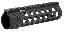 BattleRail Alpha 308 for DPMS LR-308 Low Profile 7.2 Inch Black