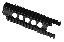 Rail Interface System for H&K MP22-5 Aluminum Black
