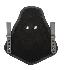 Kydex/Reflex Inside-The-Waistband Adapter With Belt Clips Black