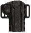 Reflex Hip Holster Size 7 Black Right Hand