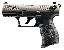 Model P22 .22LR 3.4 Inch Barrel Nickel Finish Picatinny Rail 10