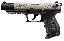 Model P22 Target .22 Long Rifle 5 Inch Barrel Nickel Slide Picat