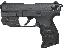 Model P22 With Laser .22LR 3.42 Inch Threaded Barrel Black Finis