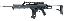 HK G36 .22 Long Rifle 18.1 Inch Barrel Folding Stock Black 25 Ro