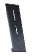Magazine For Full Size 1911 .45 ACP 8 Round Steel Base Pad Black