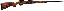 WBY-X Vanguard 2 Blaze .243 Winchester 24 Inch Barrel Blue Finis