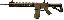 Desert Enforcer 5.56mm 16 Inch Barrel Cerakoted in Magpul Flat D