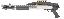 Top Folding Stock with Rear Pistol Grip