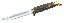 Cocobola Handle Fixed Blade Knife 6 Inch
