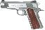 Model O XSE Commander .45 ACP 4.25 Inch Barrel Stainless Steel F