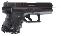 Lasergrip Rubber Wrap-Around Grip for Glock 26, 27, 28 and 33 Re