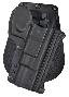 Paddle Holster For CZ-75/75BD/85/Cadet 22/75D Compact 9mm Black