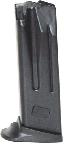 Magazine with Finger Rest for USP Compact 9mm Luger Black 10 Rou