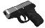 P-3AT .380 ACP 2.76 Inch Barrel Hard Chrome Slide Black Grip/Fra
