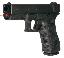 Guide Rod Laser for Glock 17/22/31/37 Red Beam