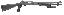 Model 870P 12 Gauge 18 Inch Barrel Wilson Combat Ghost Rings XS