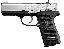 P Series 9mm 3.9 Inch Barrel Stainless Steel Finish Fixed Sights