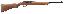 Model 10/22 Sporter .22 Long Rifle 18.5 Inch Barrel New Black Ma
