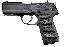 P Series 9mm 3.9 Inch Barrel Blue Finish Fixed Sights 15 Round A