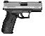 XDM 9mm 3.8 Inch Bi-tone Finish Fixed Sight With XDM Gear System