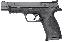 M&P 9 Pro 9mm 5 Inch Barrel Black Melonite Finish Fiber Optic Si