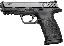 M&P 9 Pro 9mm 4.25 Inch Barrel Black Melonite Finish Night Sight
