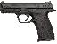M&P Mid-Size .45 ACP 4 Inch Barrel Black Melonite Finish White D