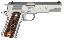 Model 1911-A1 Mil-Spec .45 ACP 5 Inch Barrel Stainless Steel Fin