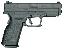 XD .40 Smith & Wesson 4 Inch Barrel Black Finish 12 Round With X